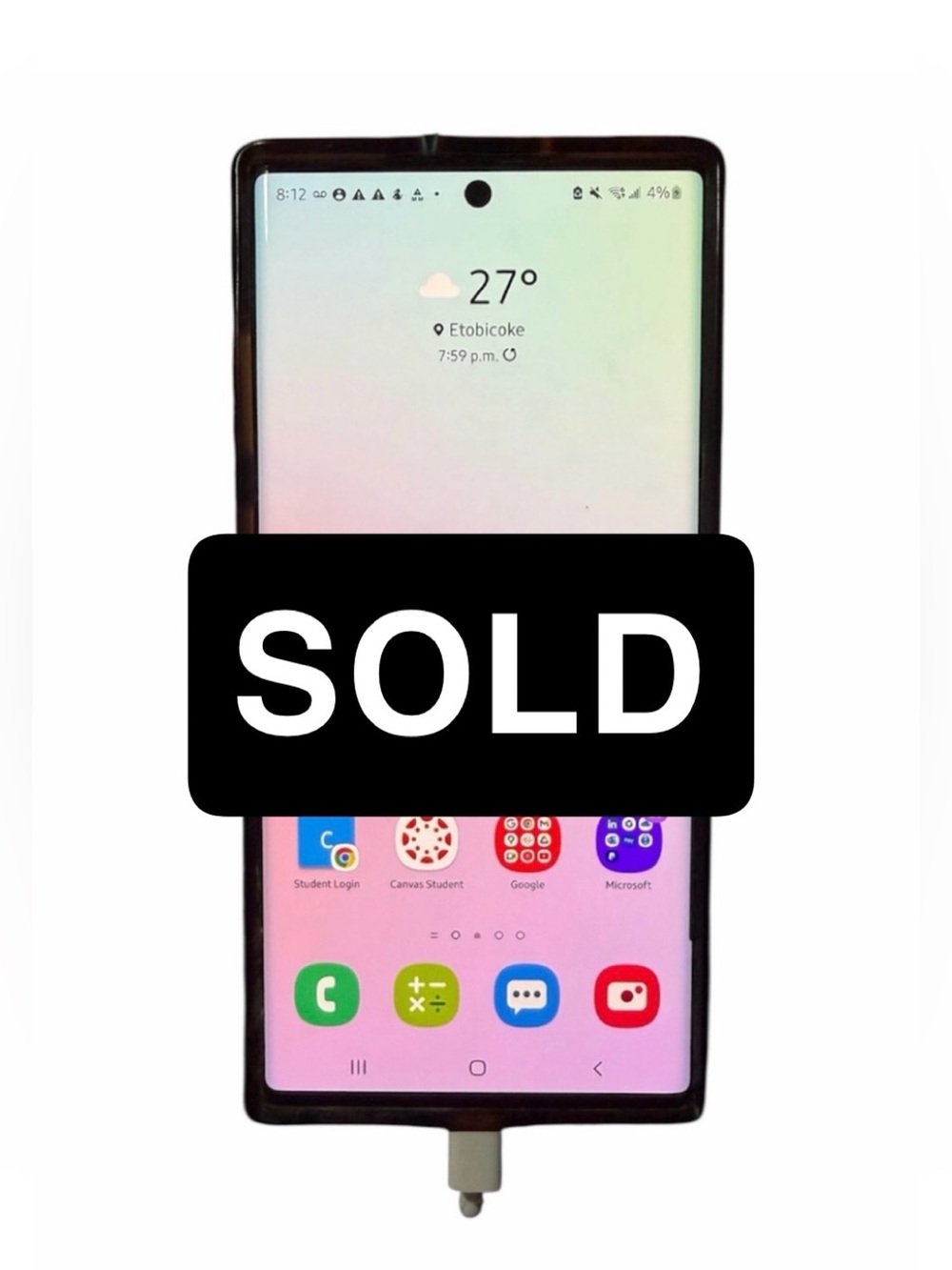 Samsung Galaxy note 10+ 256GB